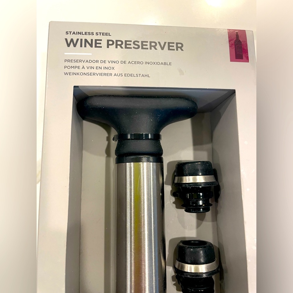 RABBIT wine preserver stainless steel